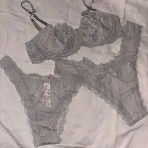 Victoria’s Secret Balconette Bra Set